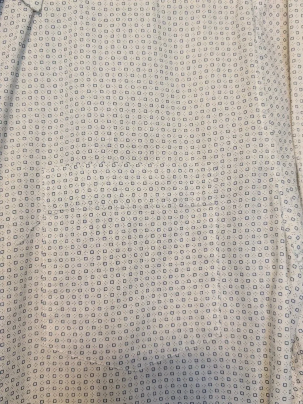 Banana Republic White Button-Down Shirt Size M